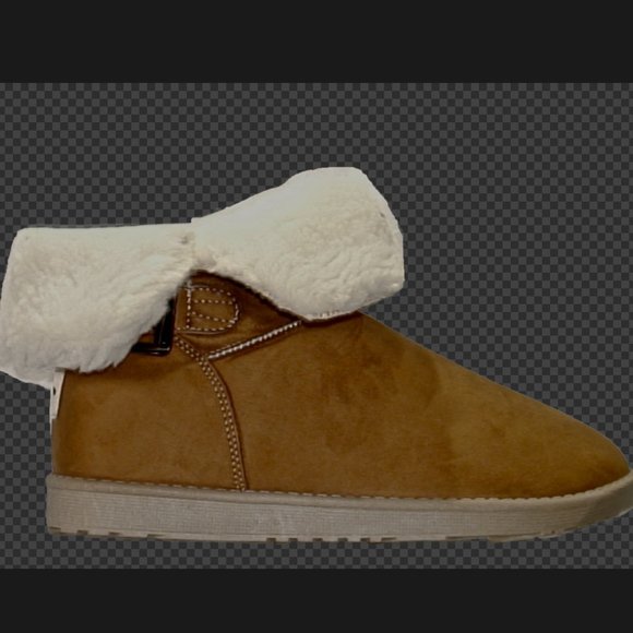 Willowbee Women's  •Savannah• Fleeced Lined Ankle Boot - Hickory Size 8 - Picture 2 of 5